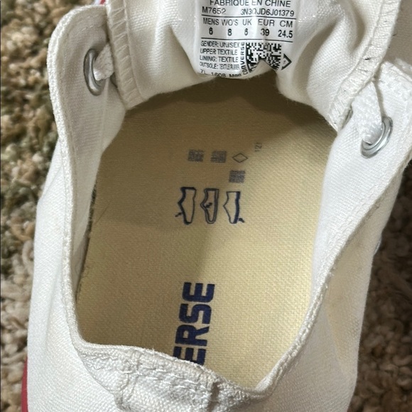 Converse Chuck Taylor All Star Low Top Canvas Unisex Low Top Shoes Men 6 Wom 8 - Picture 14 of 16